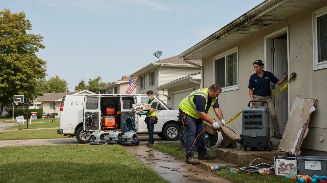 Water Damage Restoration in Coplay, PA near me